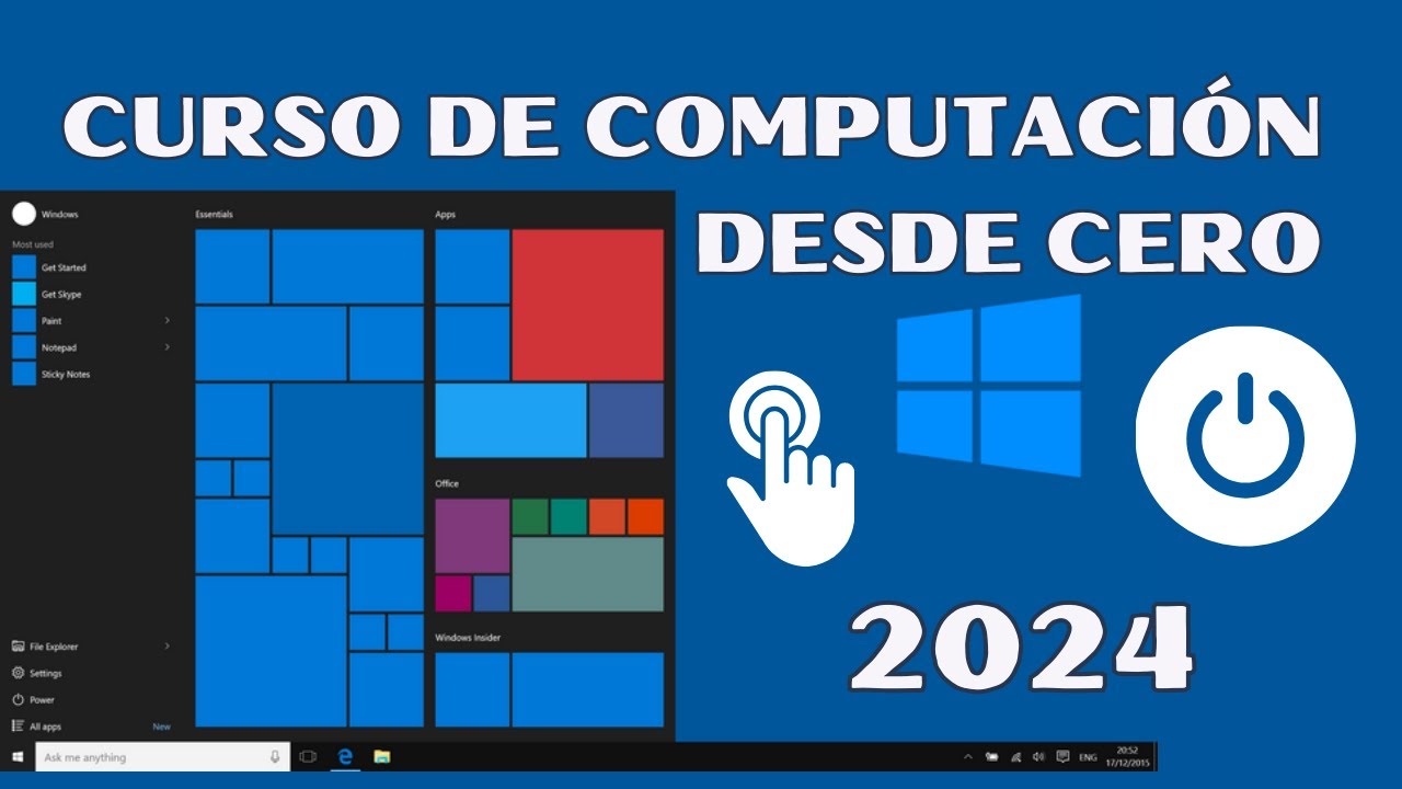 💻C&oacute;mo encender y apagar mi computadora. 💻 | CURSO DE COMPUTACI&Oacute;N DESDE CERO| Unidad 3