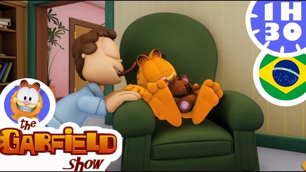 💀Que azar💀-  Compilação de episódios do Garfield