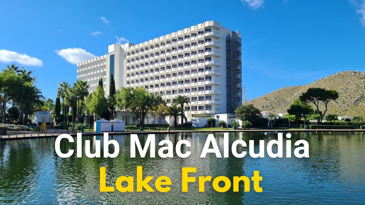 Club Mac Resort Alcudia Lakefront Walk | Stunning 4K HDR Tour, Mallorca