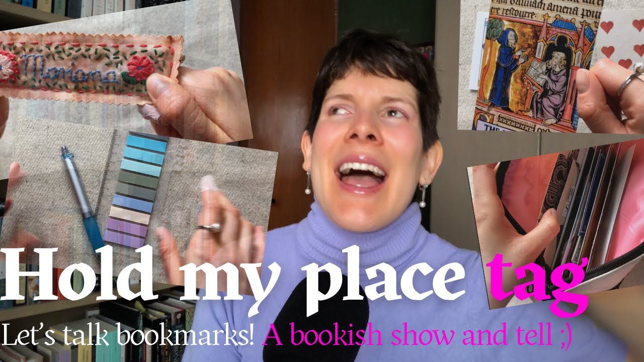 HOLD MY PLACE TAG! // A peek into my bookmark collection, how I use them, special, funny and pretty