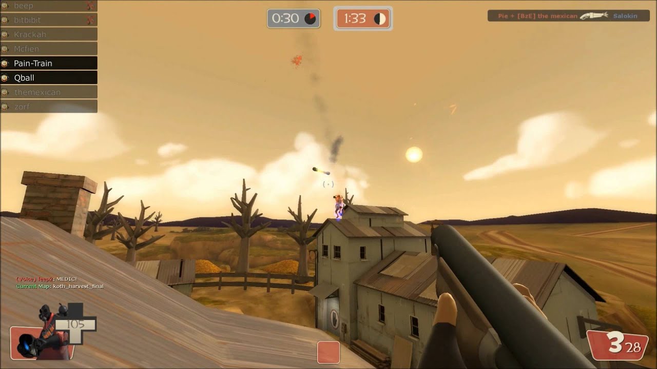 Team Fortress 2 Koth Harvest Montage