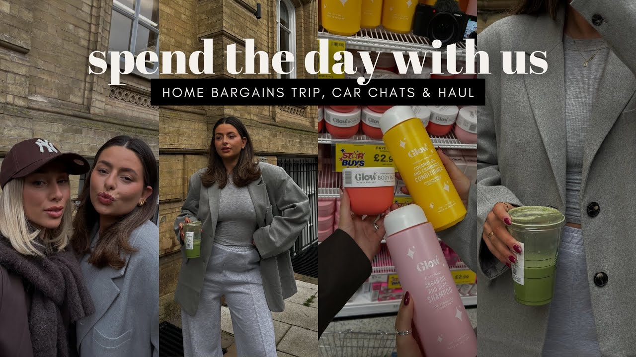 A DAY IN MY LIFE | home bargains trip, car chats & a haul
