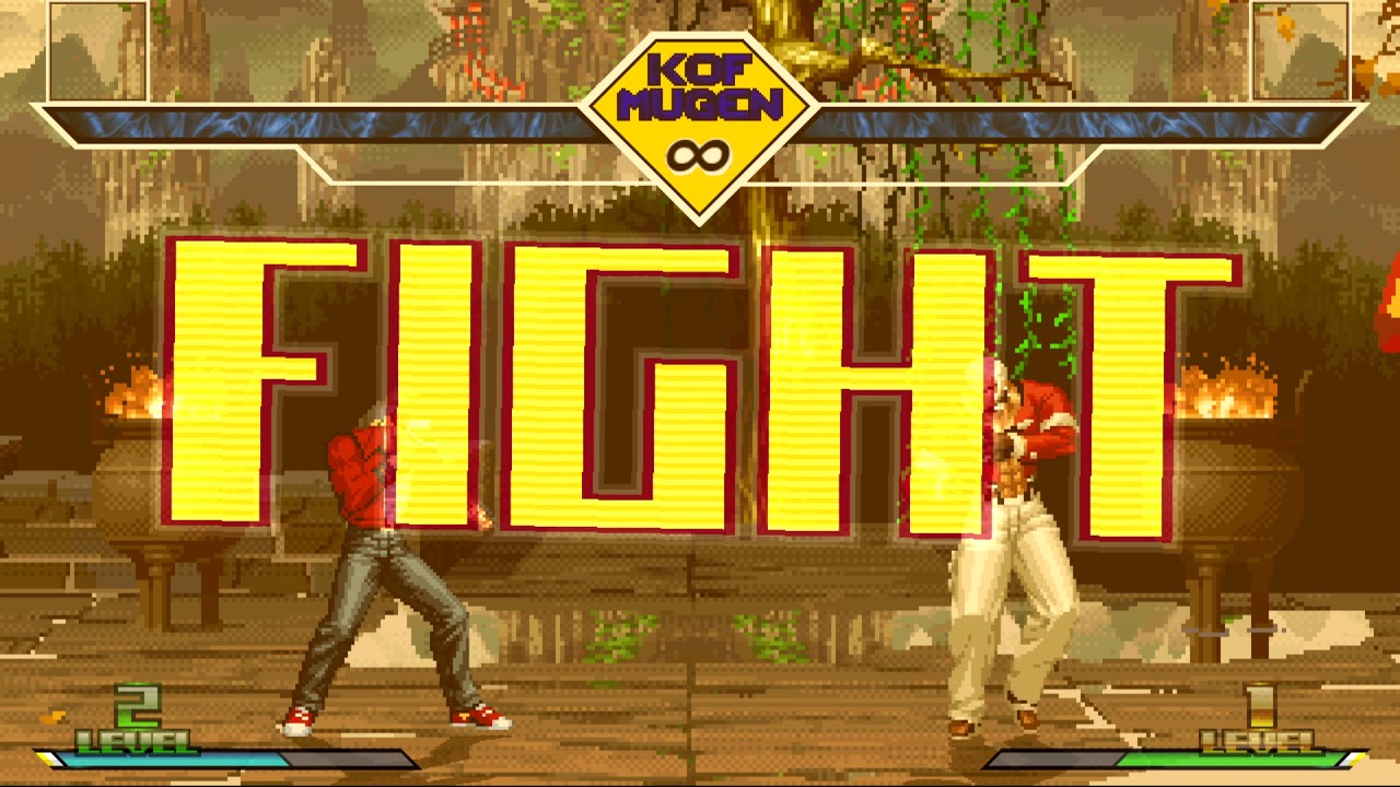 [KOF MUGEN]: Terry & Kim VS Chris & Yashiro