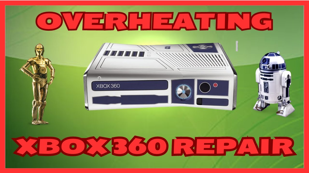 Xbox 360 Star Wars Console Overheating Repair (Clean & Repaste)