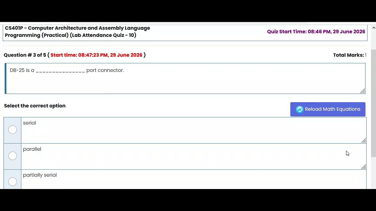 cs 401 P FINAL TERM QUIZ 100% CORRECT SOLUTION 2026