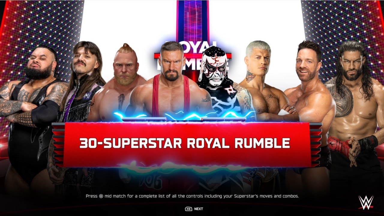 Men’s Royal Rumble Match - Royal Rumble Riyadh - WWE 2K25