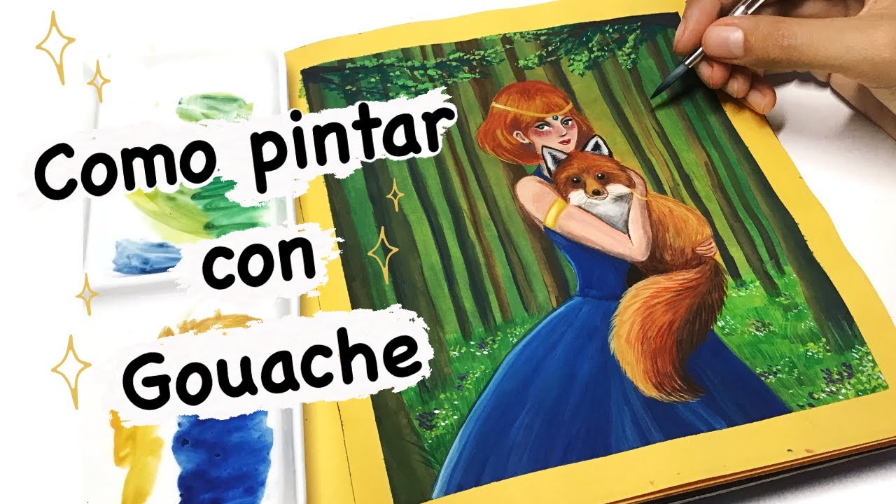 Gouache tips y consejos para pintar