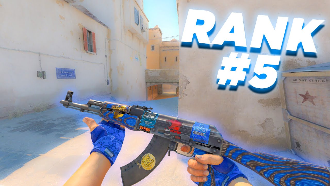Геймплей Faceit с высоким Эло (CS2)