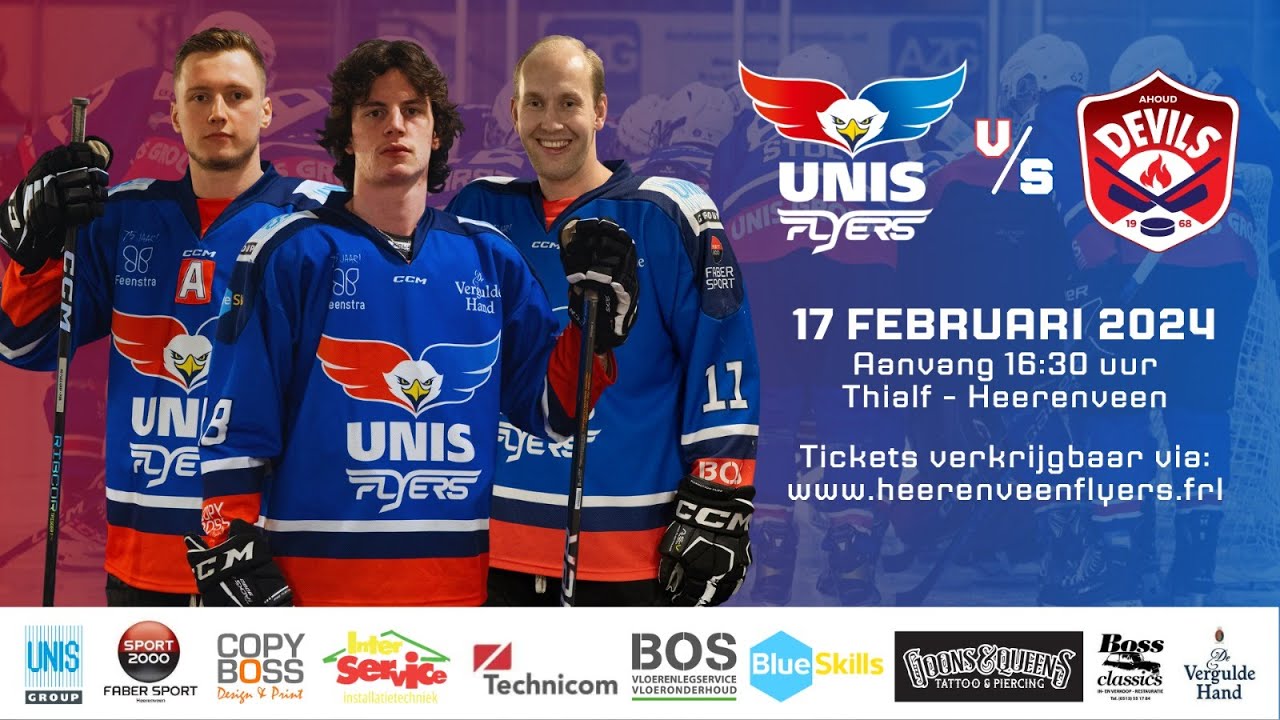 Unis Flyers vs Nijmegen Devils