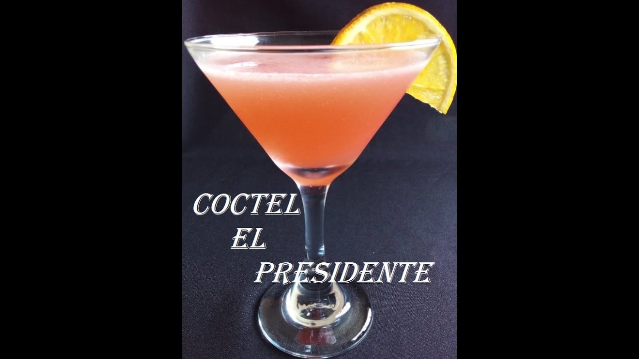 Como Hacer el Coctel El Presidente