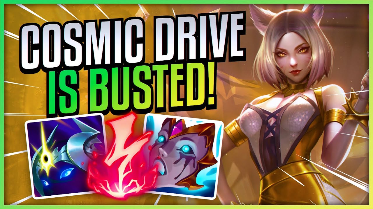 💞*NEW* Cosmic Drive IS BUSTED On Ahri🦊 | Season 12 League of Legends