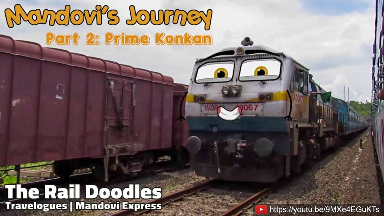 Mandovi's Journey  🚂- The Prime Konkan | The Rail Doodles