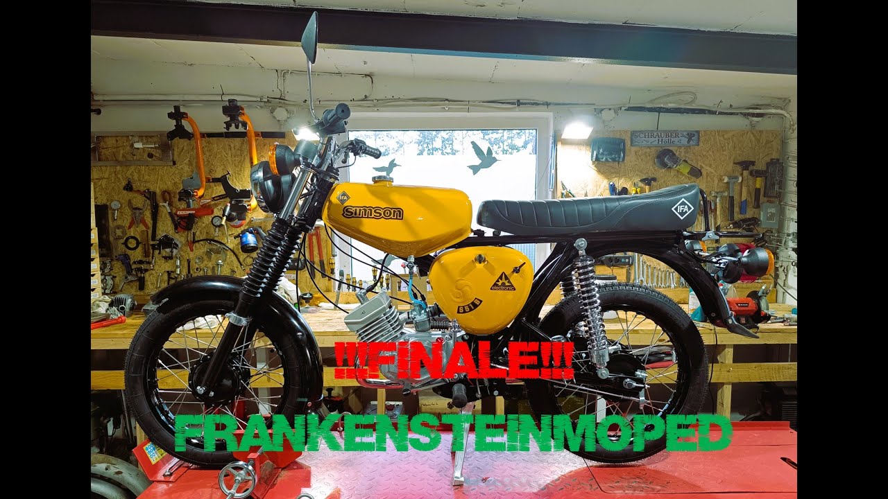 Finale Frankensteinmoped
