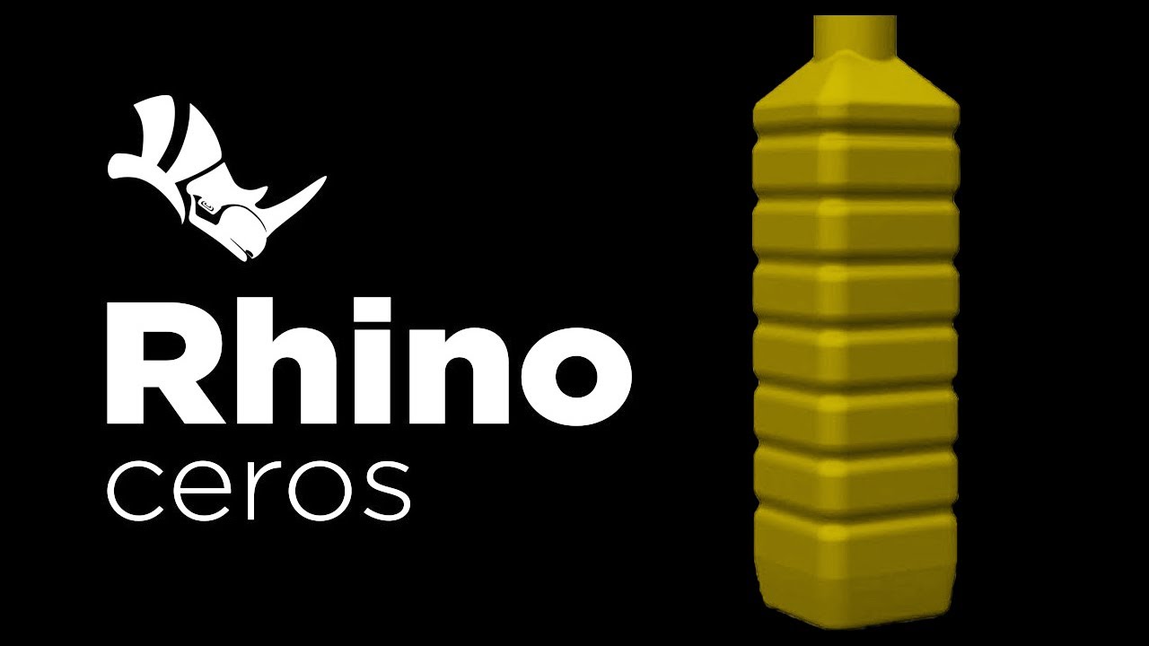 Modeling the bottle in Rhino - 001