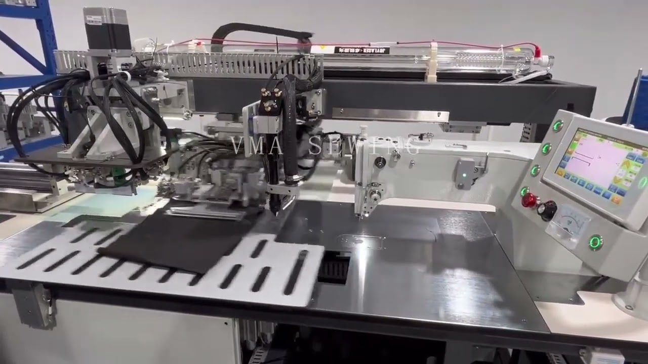 Automatic pocket welding machine with laser, hot selling!