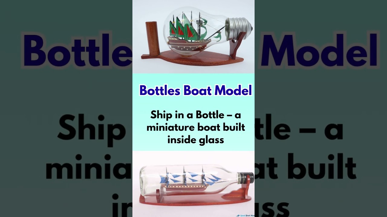 Speed Boat Model &ndash; Masterpieces of Handcrafted Wooden Boats
