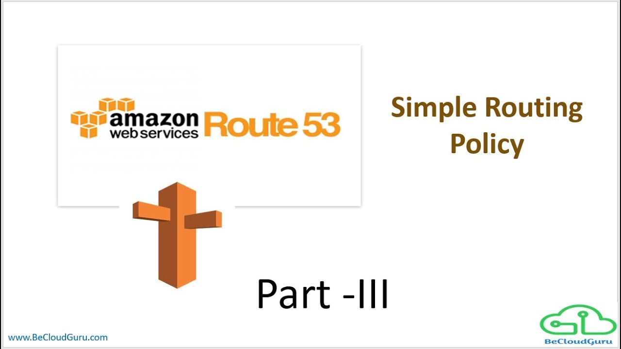 Amazon AWS Route 53 Simple Route Policy | AWS ROUTE53 Routing Policy