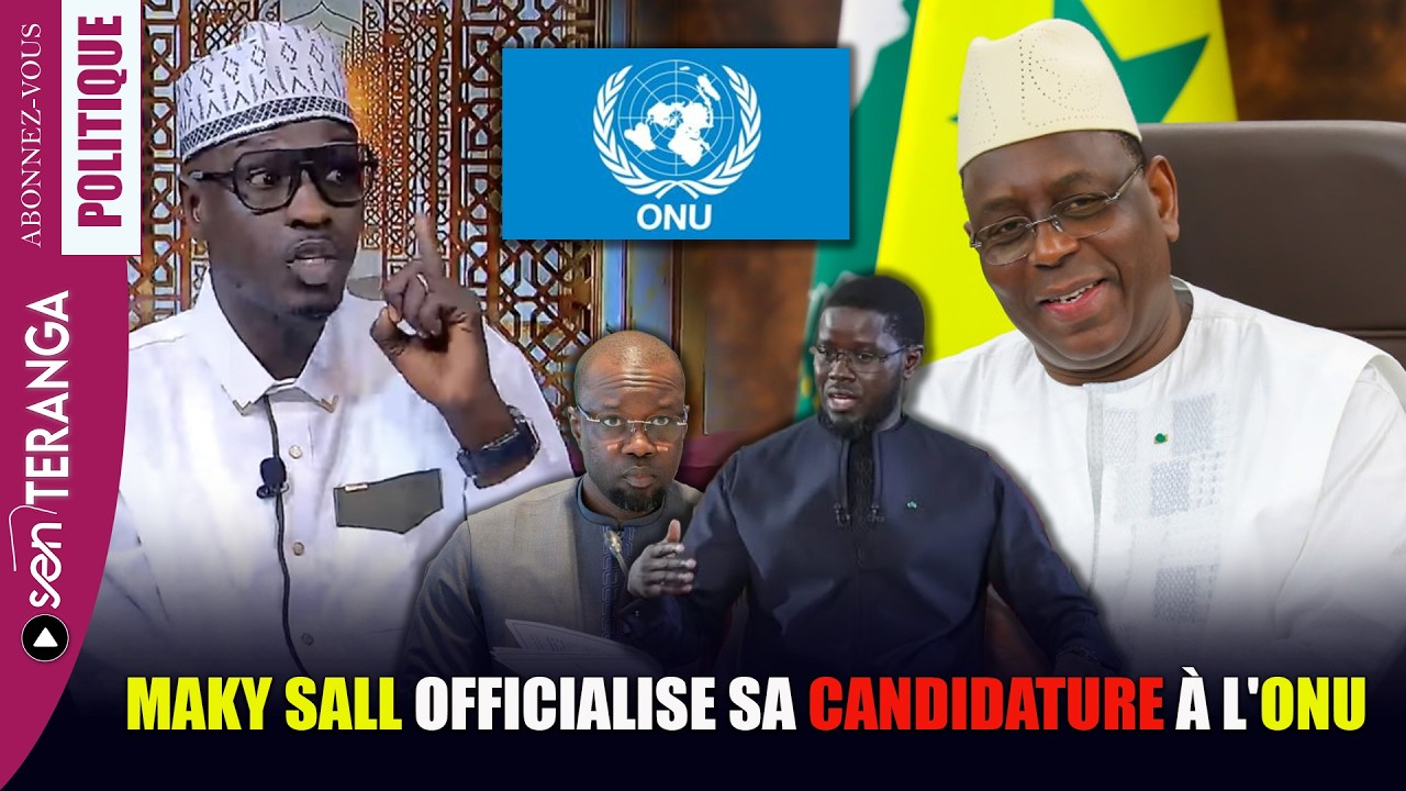 Urgent - Maky Sall officialise sa Candidature à l'ONU : Réaction musclée de Abdou Karim Gueye...