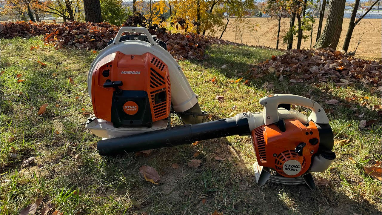 Сравнение воздуходувок STIHL