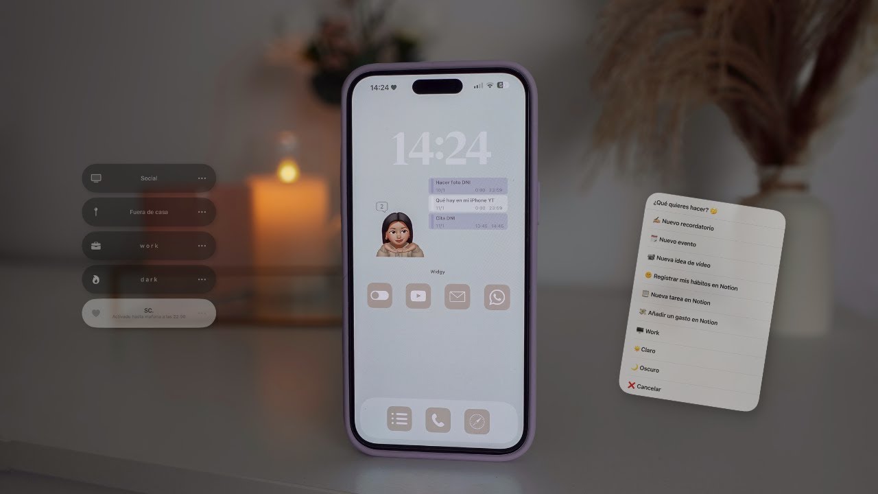 Qué hay en mi iPhone | Minimalista, productivo y funcional 🍃🧸