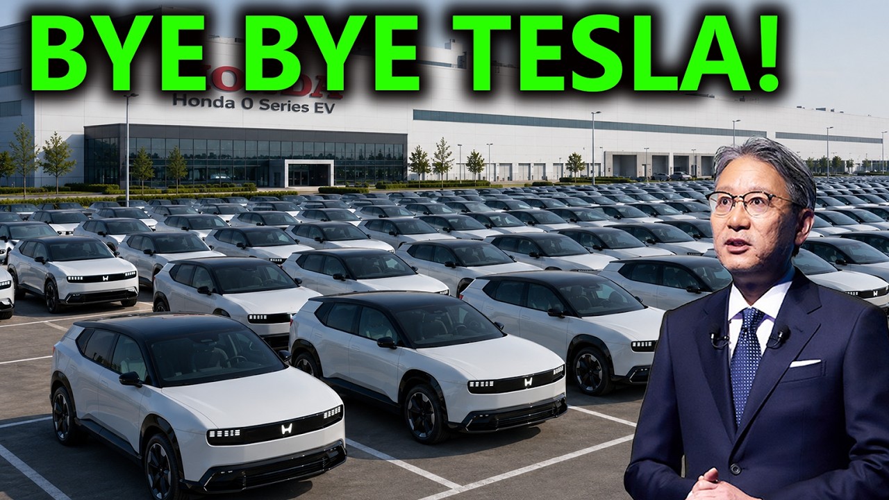 Honda только что выпустила электромобиль, который потряс Tesla, Toyota и BYD | Honda 0 Series EV!