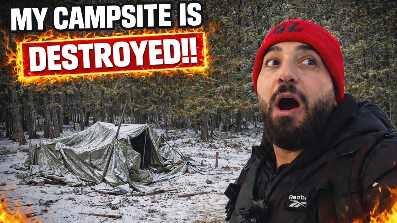 MY CAMPSITE IS DESTROYED!!