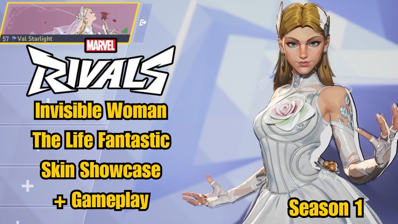 Invisible Woman | The Life Fantastic Skin Showcase | Marvel Rivals | Season 1