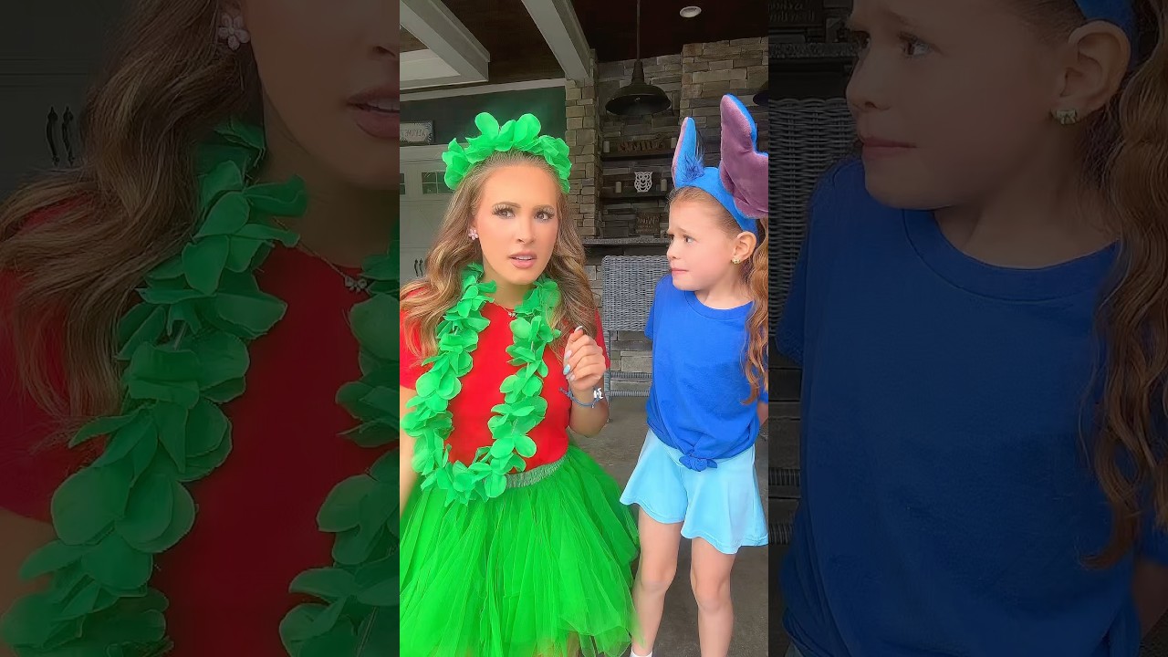 &ldquo;I&rsquo;M NOT TOUCHING YOU!&rdquo; LILO & STITCH 🌺💙 @HallieOnStage114 #cute #stitch #funny #trend #lol #omg