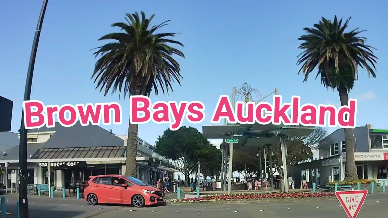 Driving Tour of Browns Bay - a Stunning Auckland Suburb