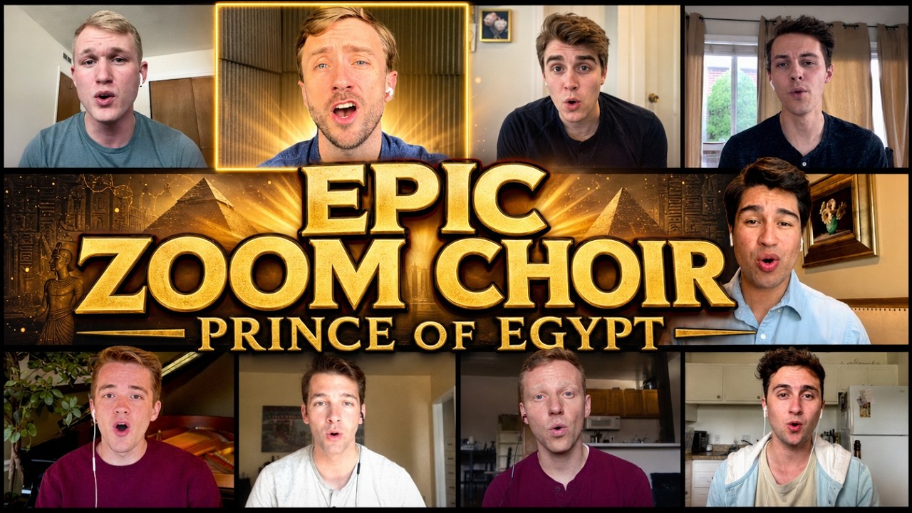 The Ultimate Zoom Choir Sings “Prince of Egypt”