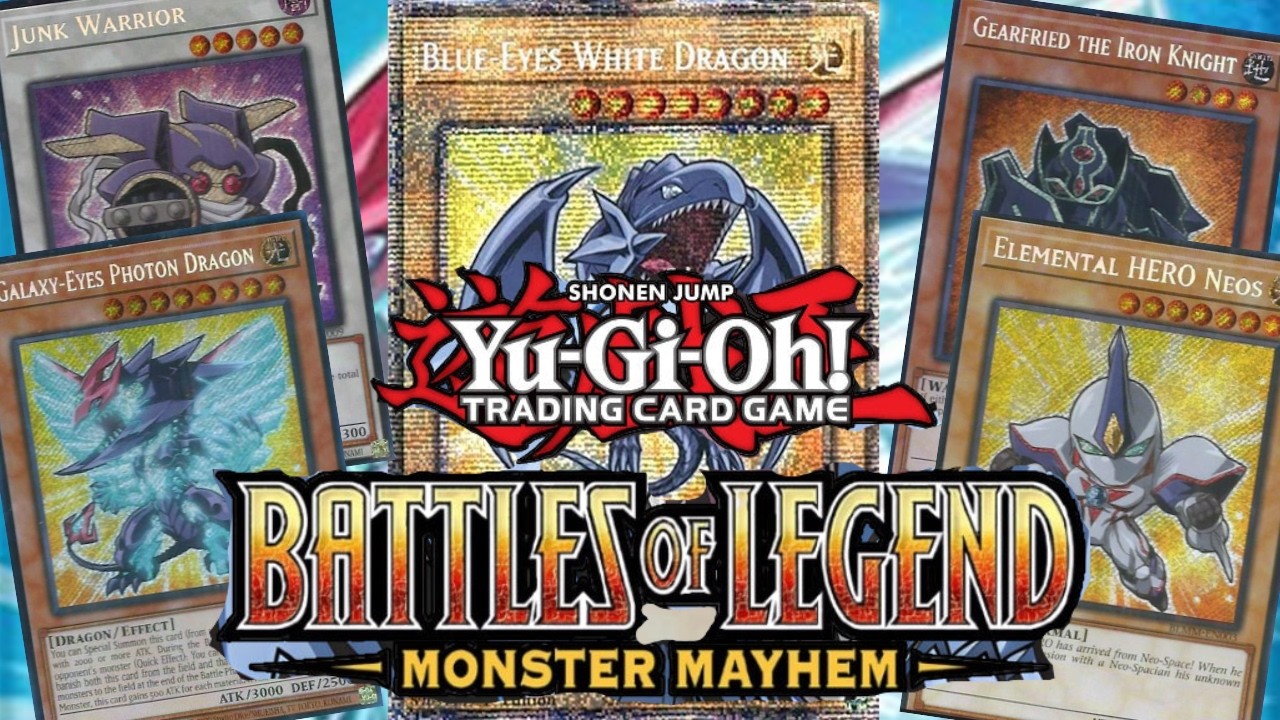 Opening Yu-Gi-Oh! BATTLES OF LEGEND: MONSTER MAYHEM BOX! Field Center, Dragonmaids, and Gem-Knights!