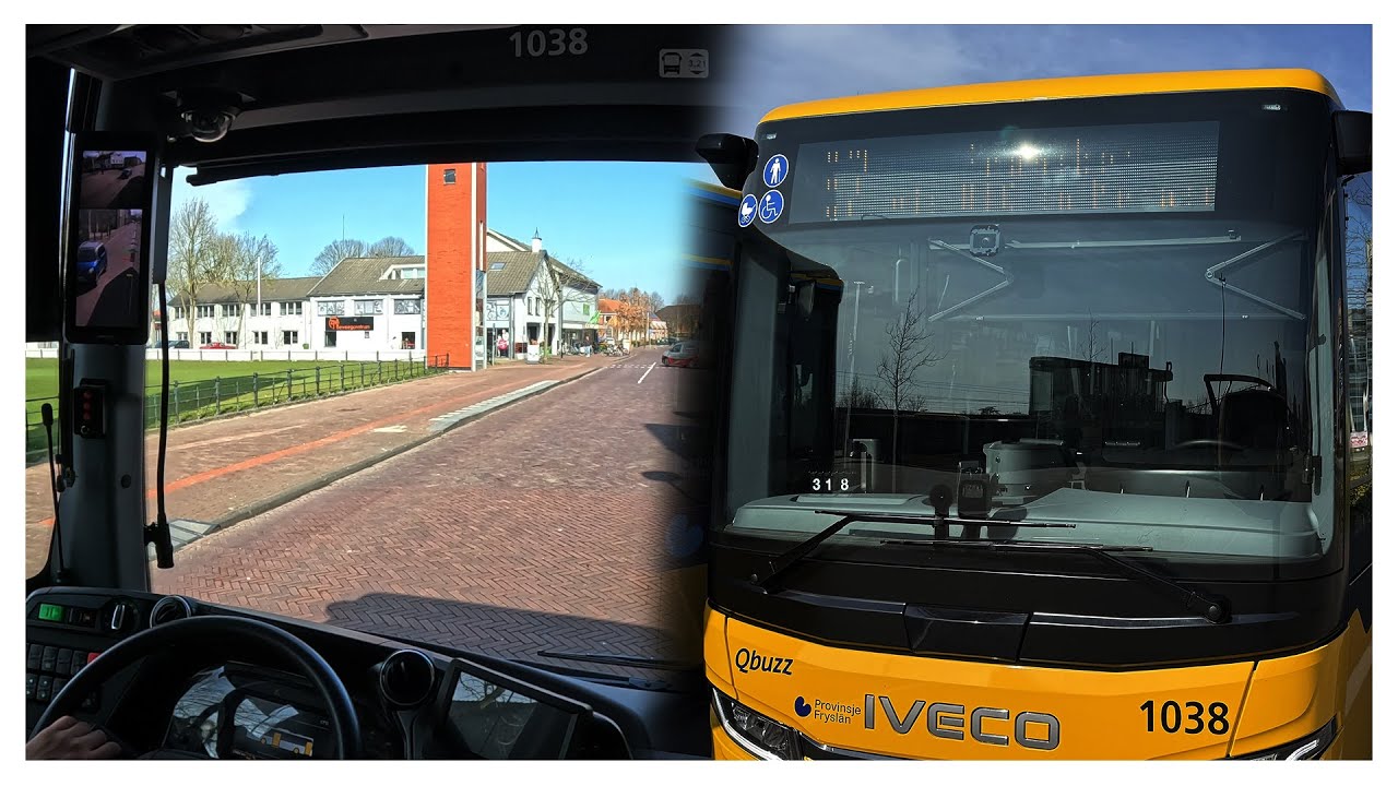 Qbuzz FRL Lijn 97 - Leeuwarden Bstn - Franeker via Menaam