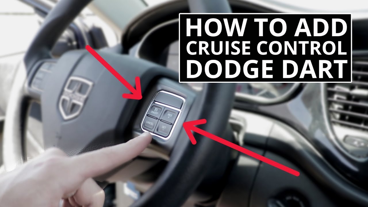 How to Add Factory Cruise Control to Dodge Dart - No Trip to Dealer or Programming Required