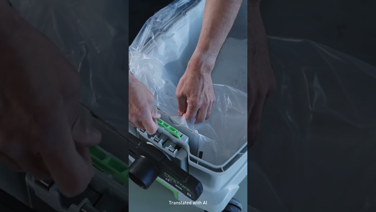 Tip from Festool: Working with dust extractors