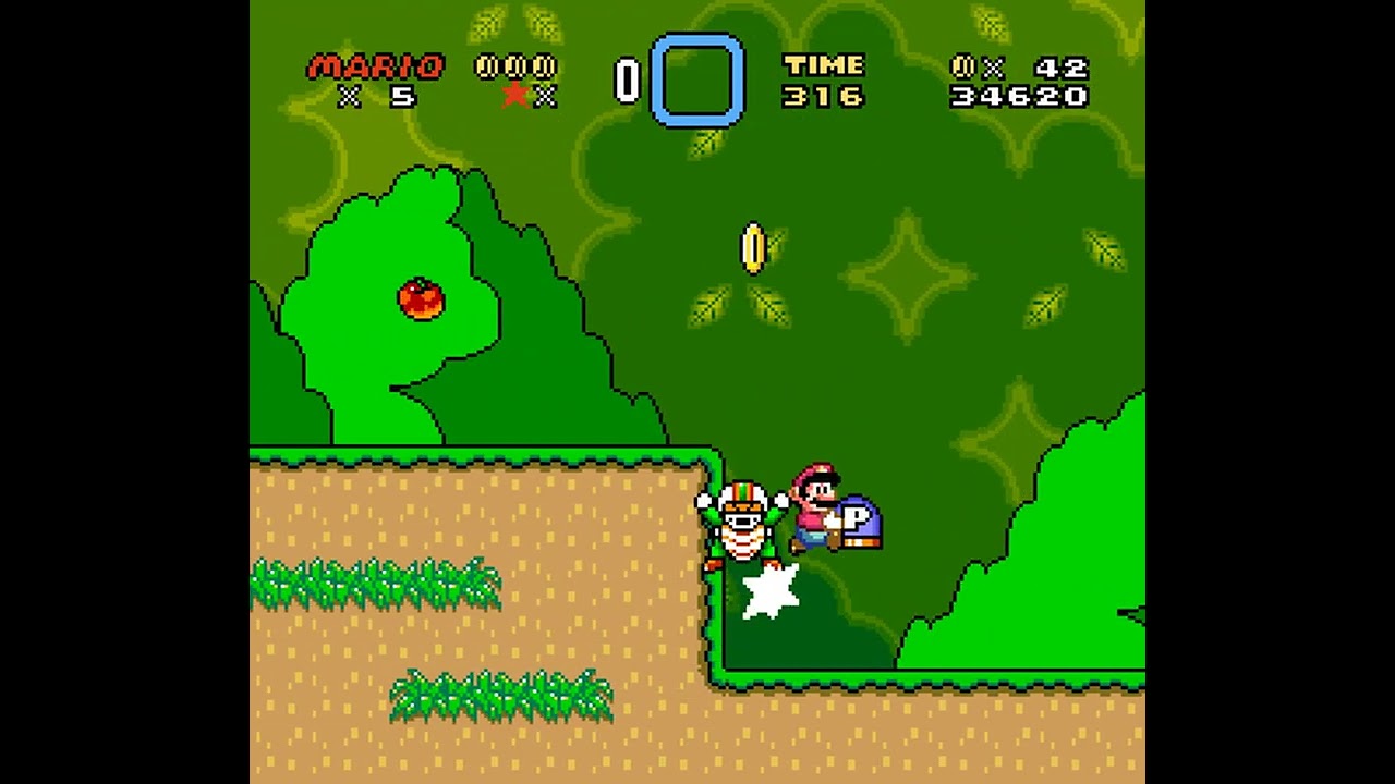 SMW - Chuck + solid item Clip
