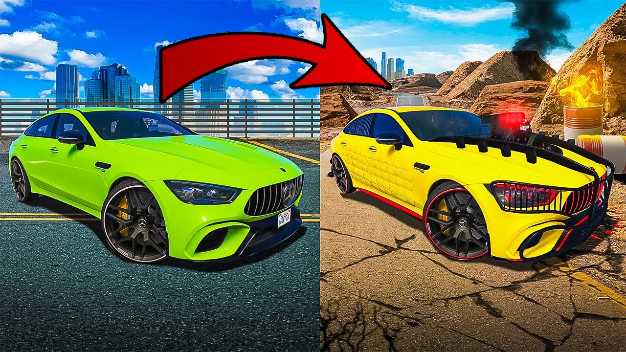 Уничтожаем полицейских на машине Апокалипсиса в GTA 5 RP