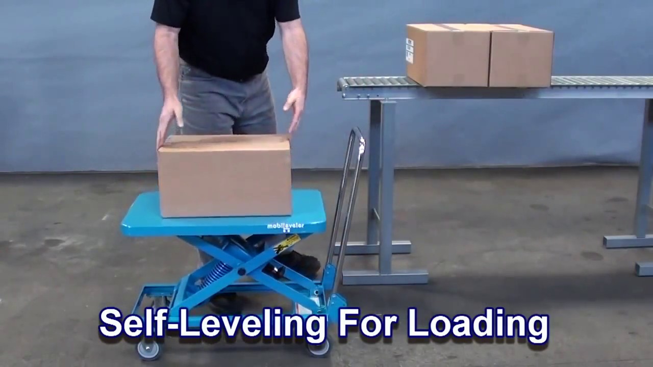 Bishamon Self-Leveling ESX Series Lift Carts