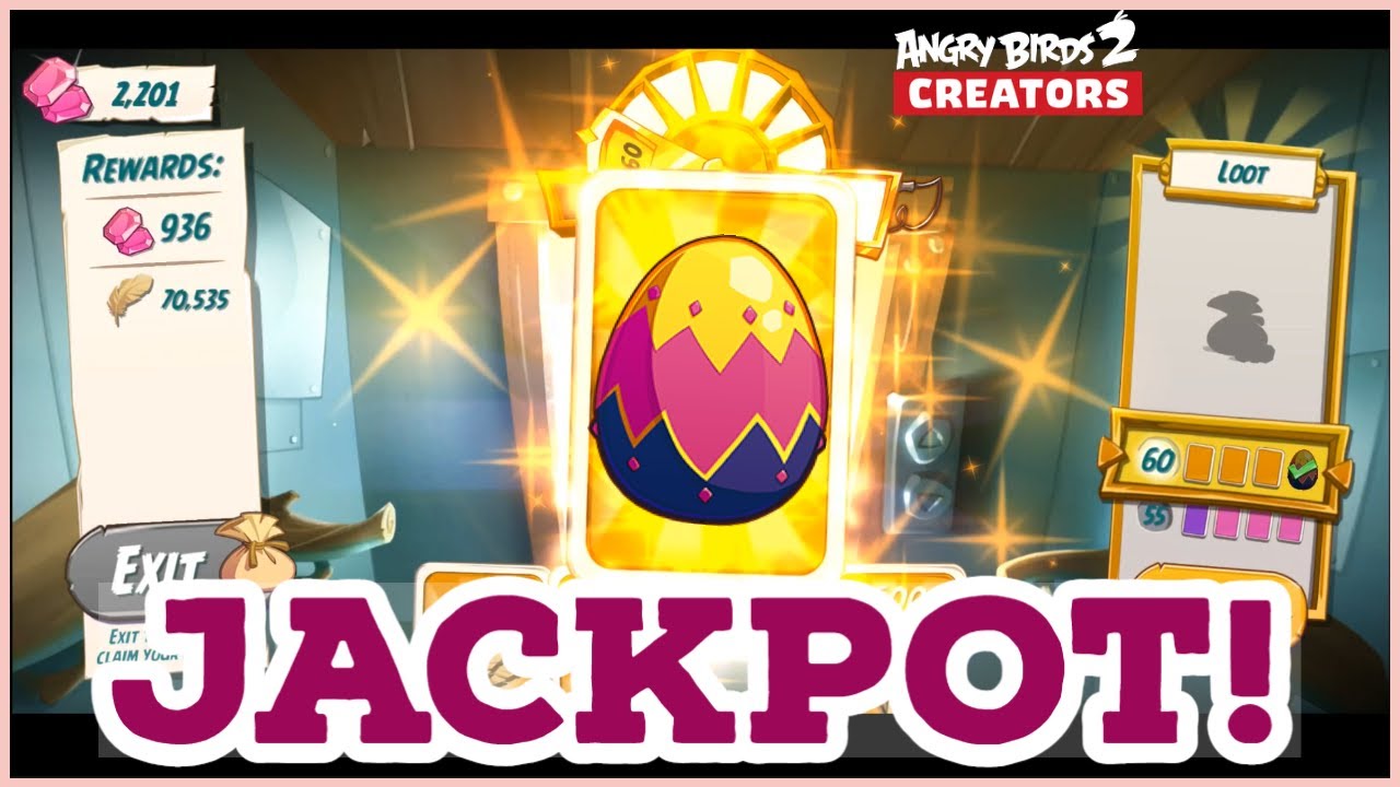 Jackpot Egg! Tower of Fortune Floor 60 Angry Birds 2