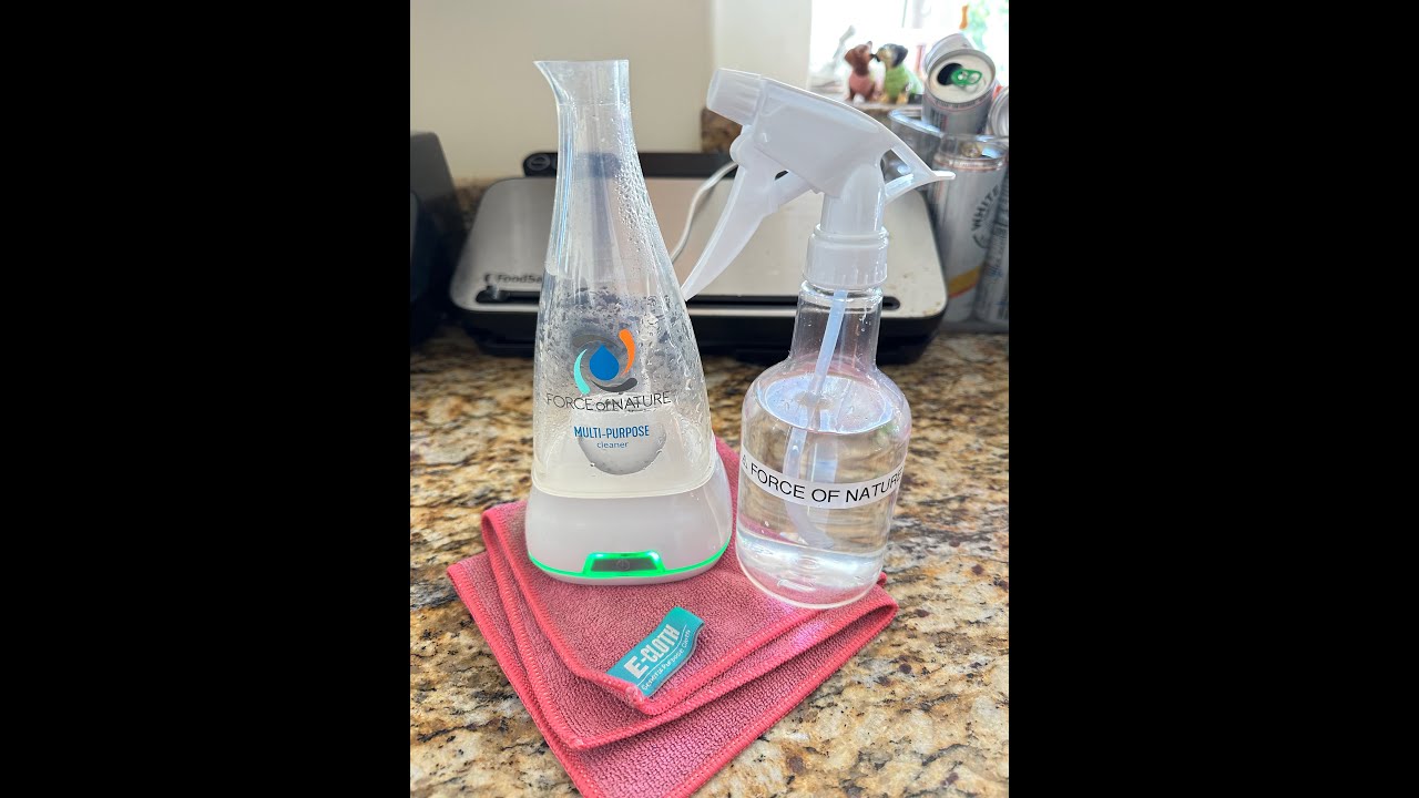 Force of Nature Multi-Purpose Cleaner, Disinfectant & Deodorizer Review | Kills 99.9% of Germs