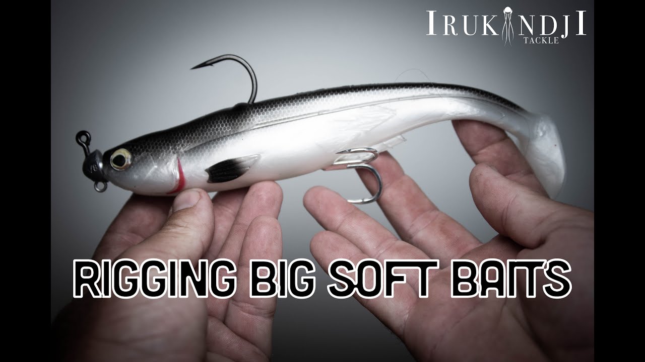 HOW TO RIG SOFT BAITS - Rigging Large Soft Plastic Swimbaits