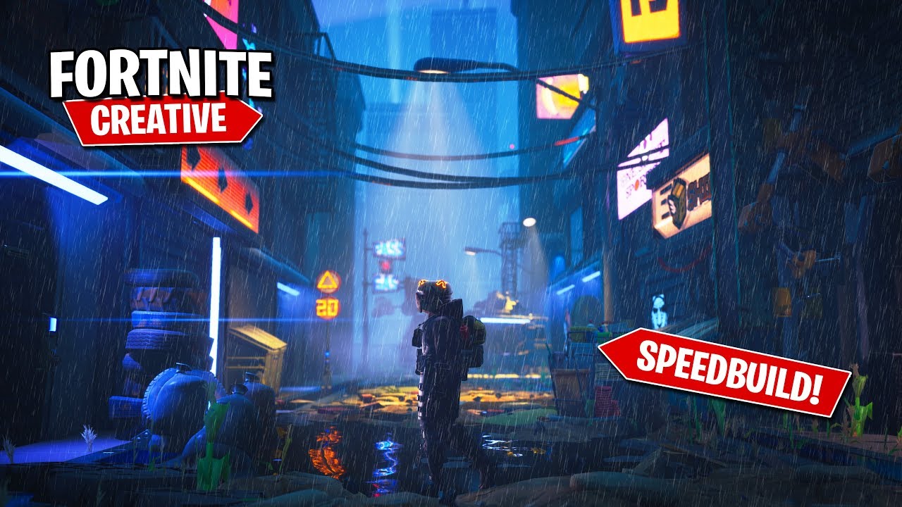Fortnite: Cyberpunk City (Speed Build)