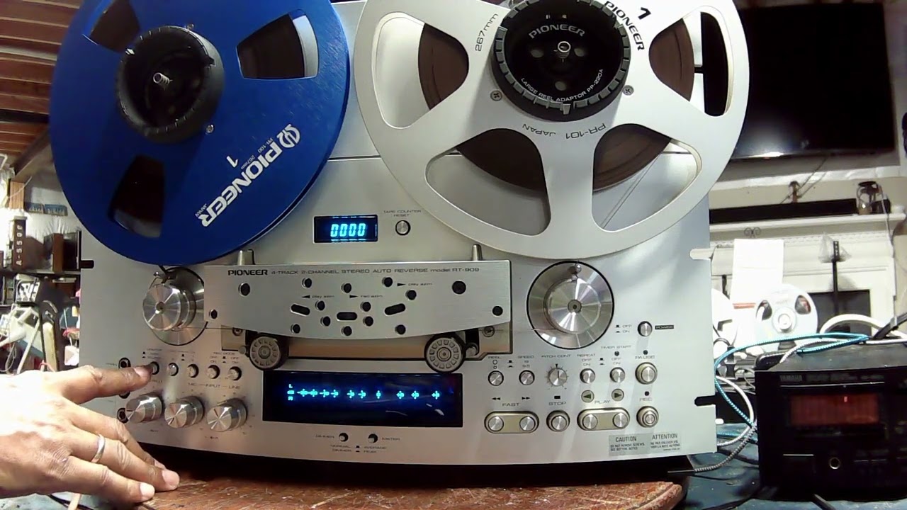 Pioneer RT-909 Reel to Reel Demo