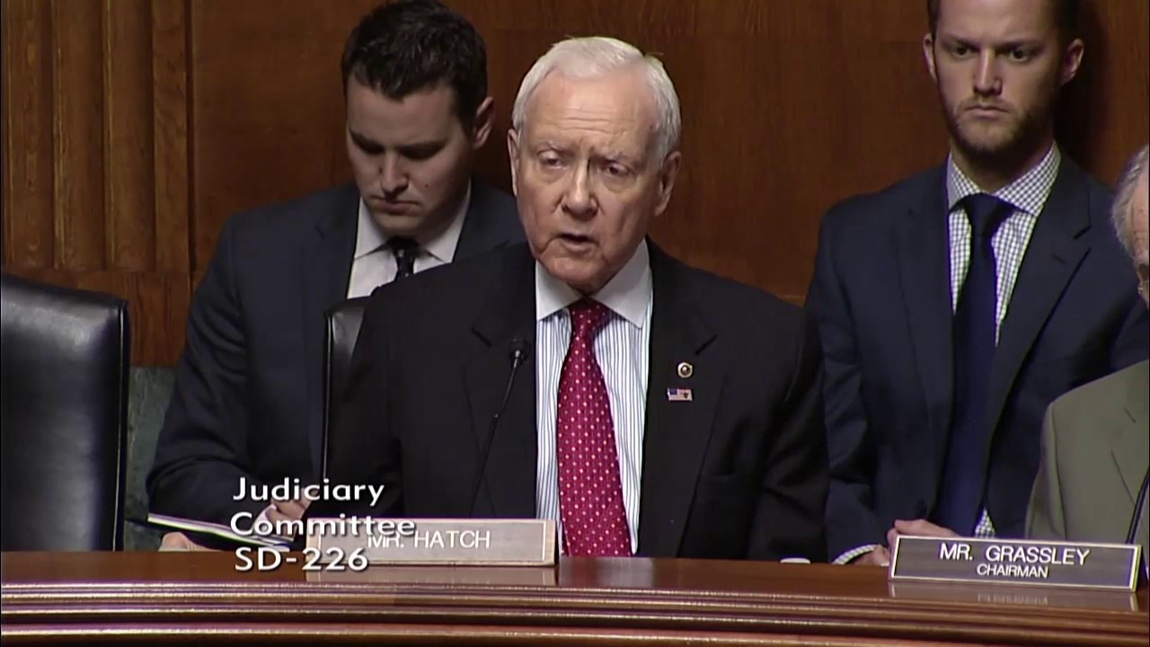 Senator Hatch on Religious Hate Crimes