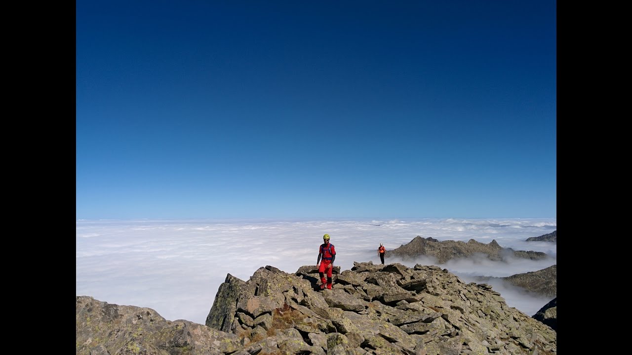 Cresta de Certascan des de la presa de Montalto