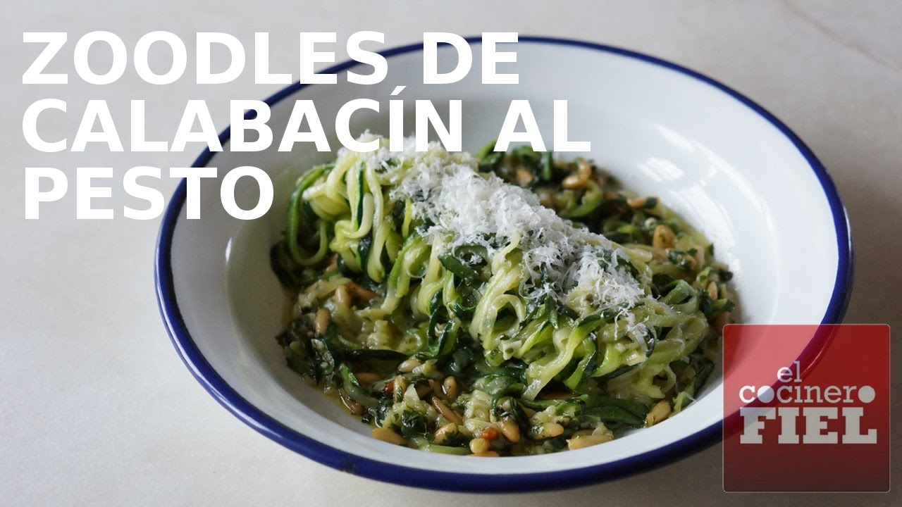 ZOODLES DE CALABACÍN AL PESTO