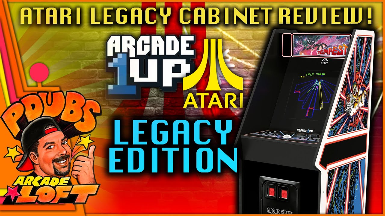 Arcade1Up Atari Legacy Cabinet Review!  Is this Tempest Cabinet The Best 'Legacy' Cabinet?!