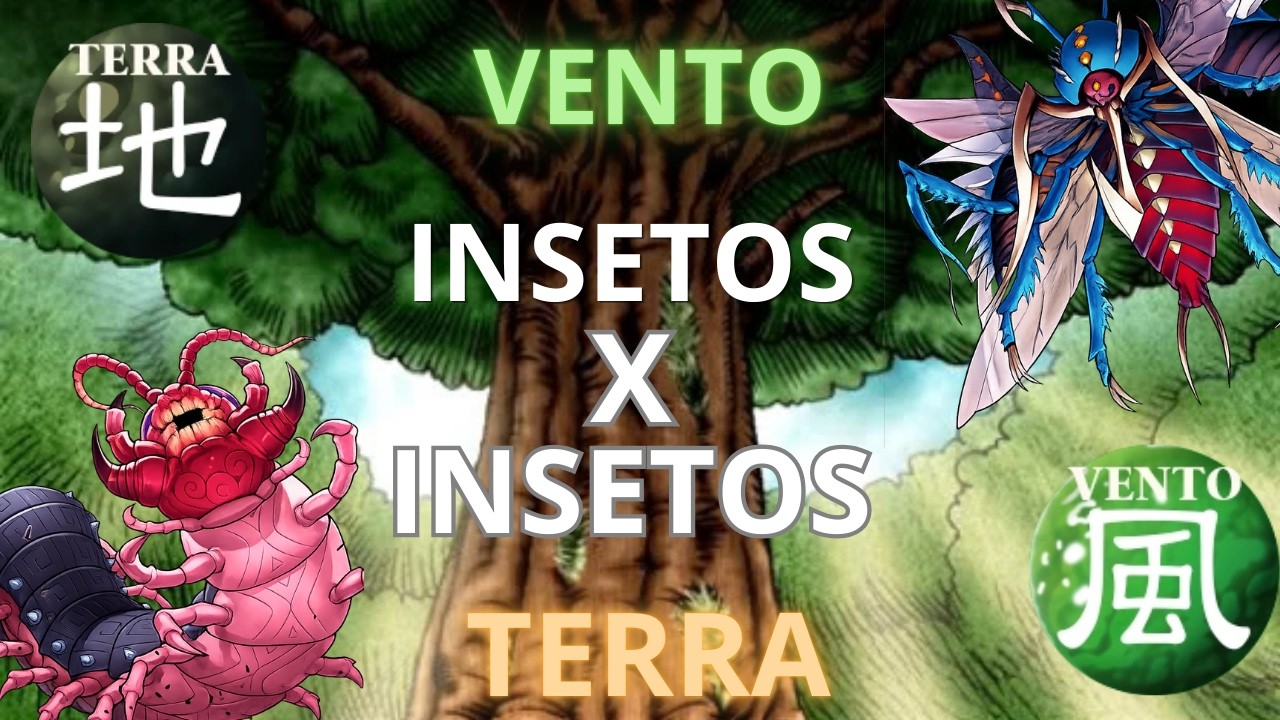 Yu gi oh  Gx Tag force Deck Insect earth / wind , Inseto terra / vento.