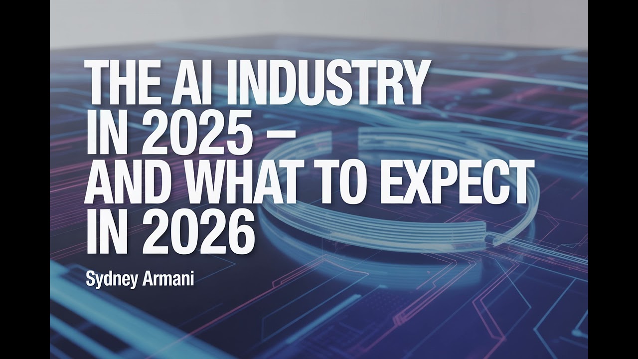 The AI Industry in 2025 — And What to Expect in 2026