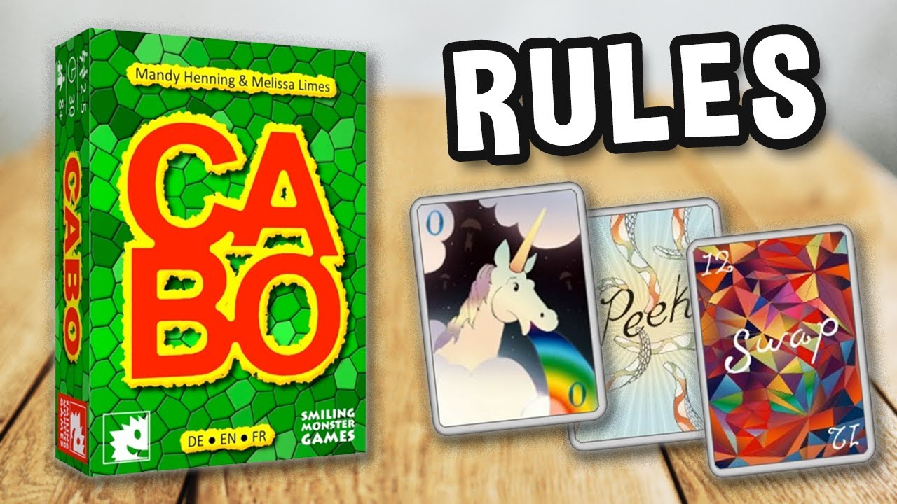 How to play CABO card game (official rules, instructions and gameplay) | Spielregeln TV