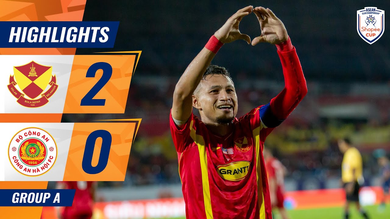 SELANGOR 2-0 CÔNG AN HÀ NỘI | #SHOPEECUP 2025/26 HIGHLIGHTS